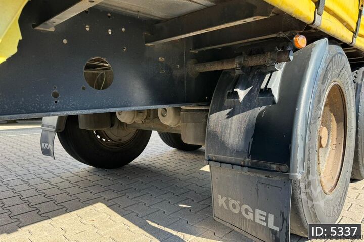 Συρόμενοι μουσαμάδες Kögel S24 / BPW Drum