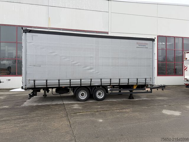 Otvorený príves s plachtou Möslein TPW 105 D Schwebheim  Tandemplanenanhänger