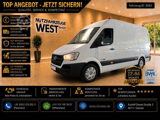 Furgone a tetto alto HYUNDAI H350 L3-H2*Hoch+Lang*Klima*AHK*Tempomat*Garantie