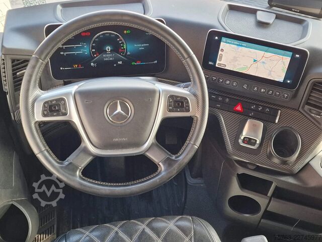 Chassis med førerhus Mercedes-Benz Actros 2663 Gigaspace 6x2 - Retarder - 4.90 WB ...