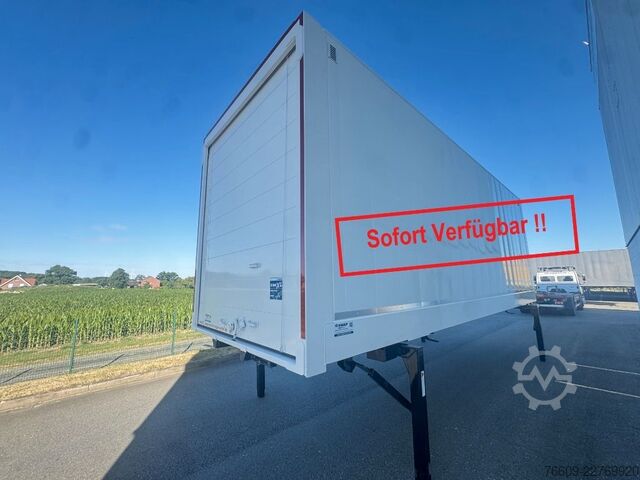 Prikolica sa zamjenjivim sandukom KRONE Heck Alu.- Rolltor