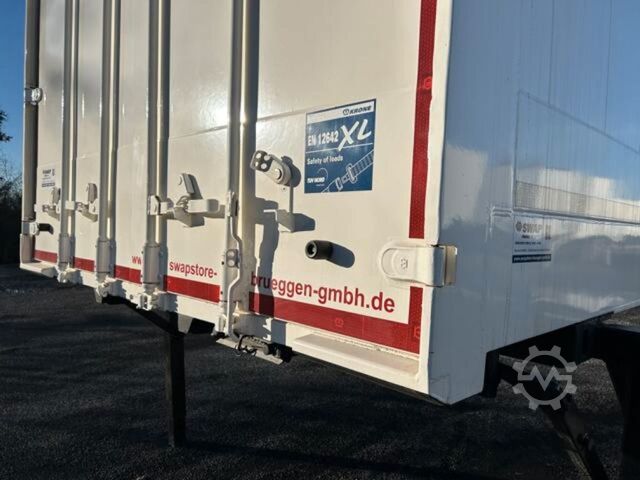 Prikolica sa zamjenjivim sandukom KRONE Heck hohe Portaltüren