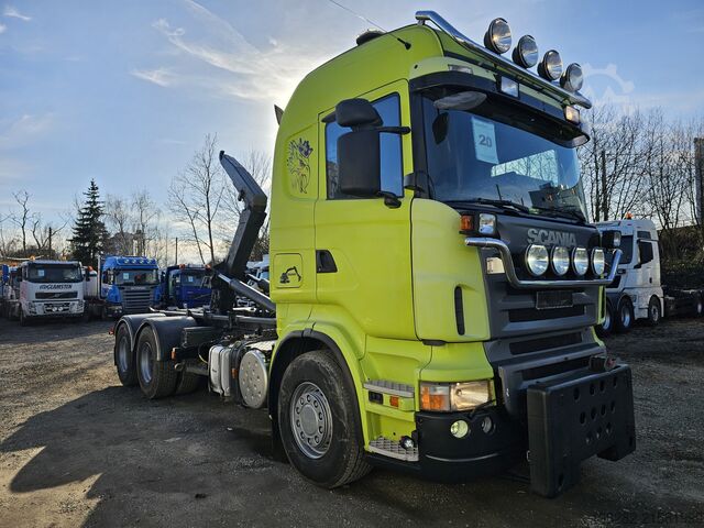 Kroghejselastbil SCANIA R500 LB6X2HHZ, RETARDER Blatt/Blatt 3xPi