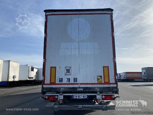 Otvorena poluprikolica sa ceradom Schmitz Cargobull Semitrailer Curtainsider Standard Hayon