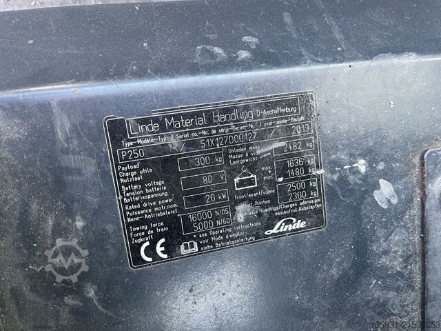 Trator de reboque Linde P250