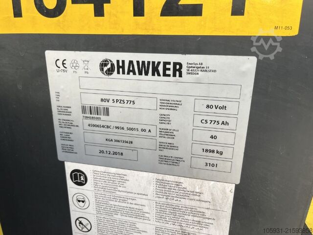 Empilhador eléctrico de 4 rodas Linde E35H-01/600