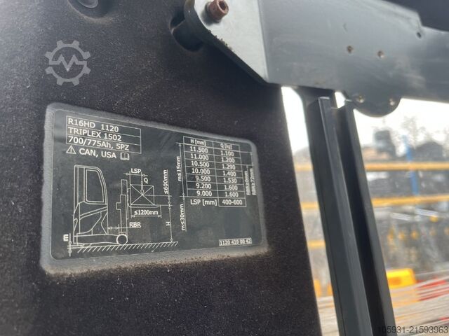 Empilhador retrátil Linde R16HD-01