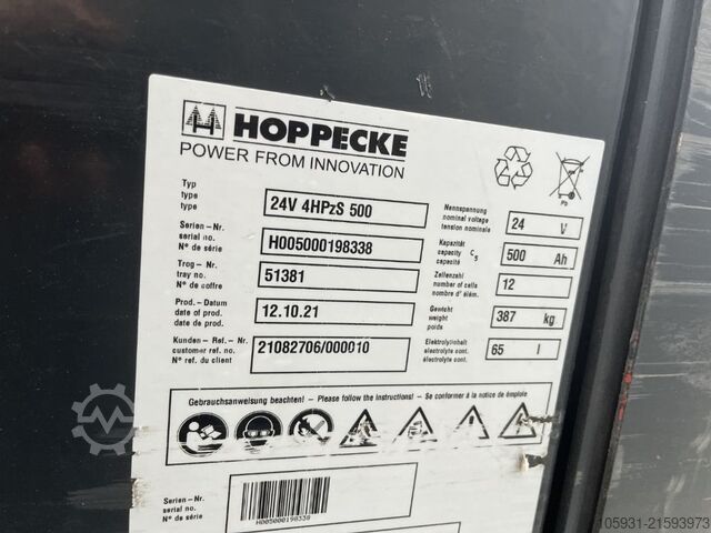 Empilhador de pé Linde D12SP