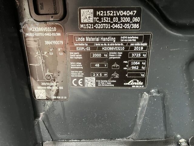  Linde E20PL-02