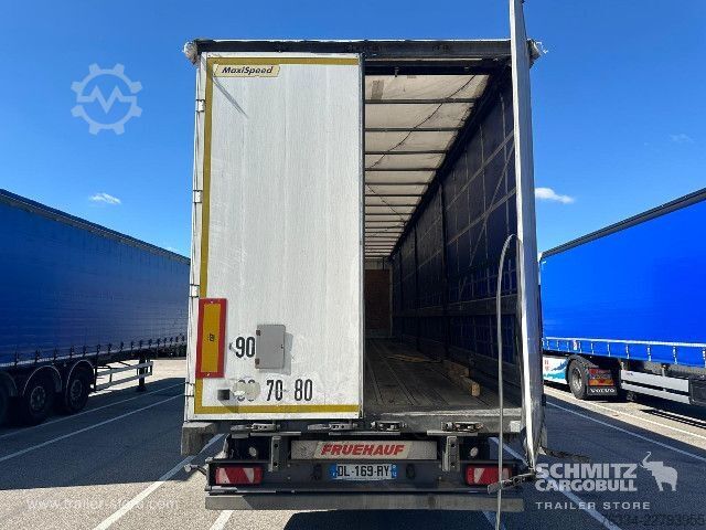 Naczepa otwarta z plandeką Fruehauf Semitrailer Curtainsider Standard