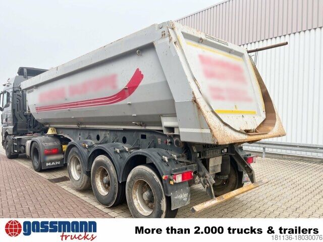 Полуприцеп-самосвал Meiller MHPS 12/27, Stahlmulde ca. 26m³, Liftachse