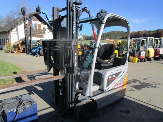 Forklift elektrik me 3 rrota Still RX20-16 Zinkenversteller+SS + Duplex-Freihubmast