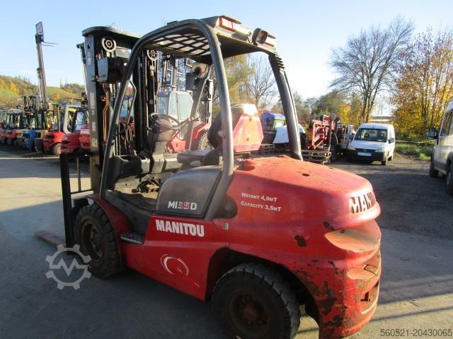 رافعات شوكية ديزل Manitou MI35D Triplex-Freihub 4,7m + Seitenschieber