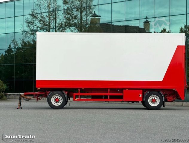 Rimorkio kutie  Heiwo CHASSIS + ISOLATED BOX 770x250x270 INSIDE