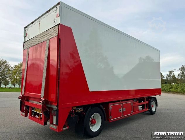 Rimorkio kutie  Heiwo CHASSIS + ISOLATED BOX 770x250x270 INSIDE