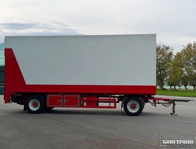 Rimorkio kutie  Heiwo CHASSIS + ISOLATED BOX 770x250x270 INSIDE
