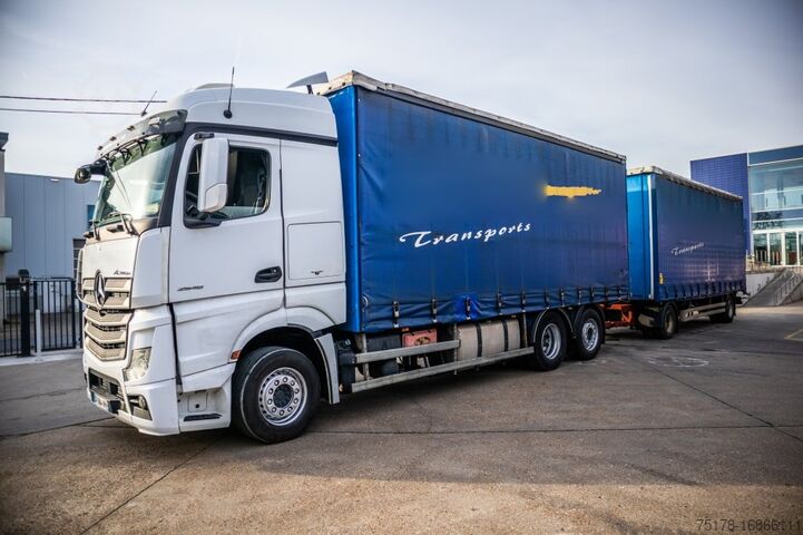 Брезент MERCEDES ACTROS 2548 BL