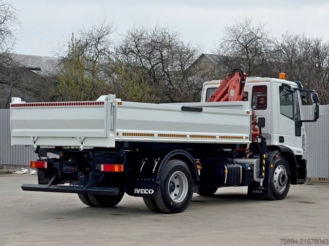 Damperli kamyon IVECO 120E25 * Kipper 4,20m* ATLAS 910C 4,3/1 A1 * TOP