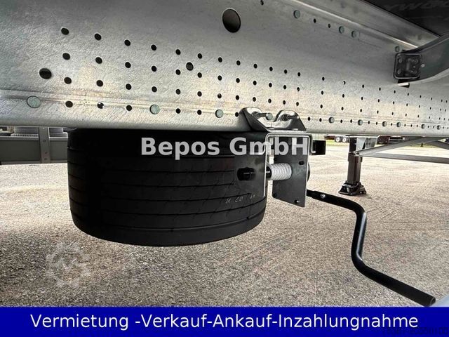 נגרר חצי פתוח עם ברזנט SCHMITZ CARGOBULL SCS 24/L-13.62 Mega-Verbreiterbahr -Lift,E-Rad