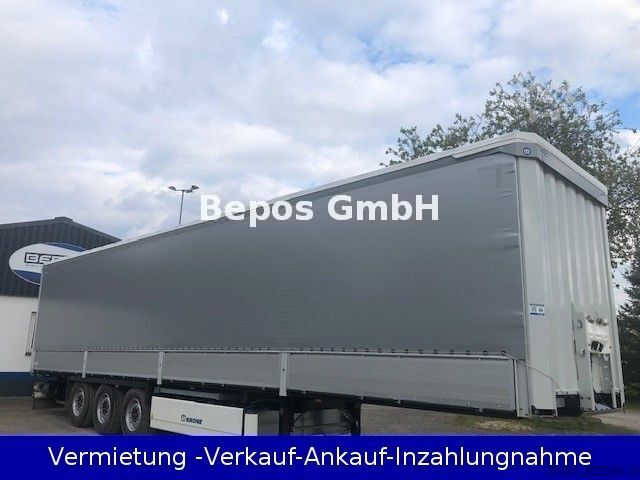 تریلر نیمه باز با چادر برزنتی KRONE SD - Profi Liner-PK-SAF-Bordwandsieder-Rungen