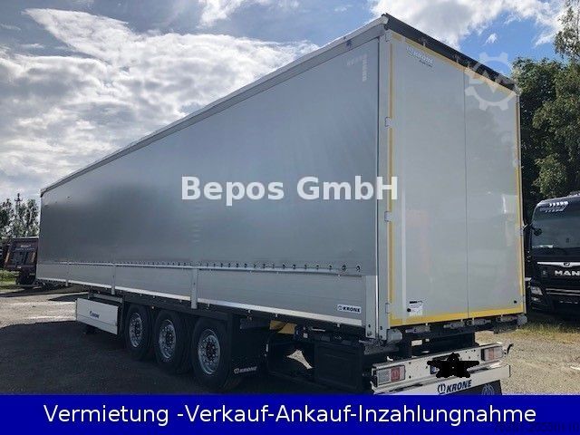 تریلر نیمه باز با چادر برزنتی KRONE SD - Profi Liner-PK-SAF-Bordwandsieder-Rungen