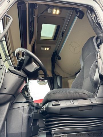 Camião plataforma com lona MERCEDES-BENZ ACTROS 2545 / GIGA / RETARDER  / LENKACHSE / LBW