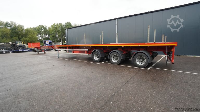 Ремарке на платформата Nooteboom 3 AXLE FLATBED 3X EXTENDABLE TRAILER 43.95mtr T...