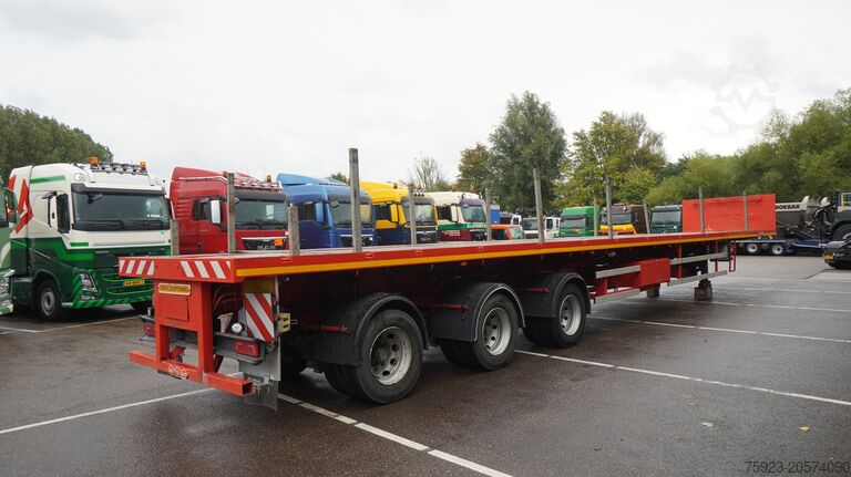 Ремарке на платформата Nooteboom 3 AXLE FLATBED 3X EXTENDABLE TRAILER 43.95mtr T...