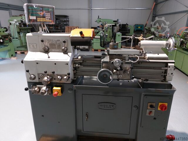Lead/traction spindle lathe 