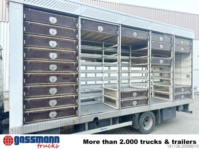 Flokkbíll Mercedes-Benz LK 817 4x2, Taubentransporter