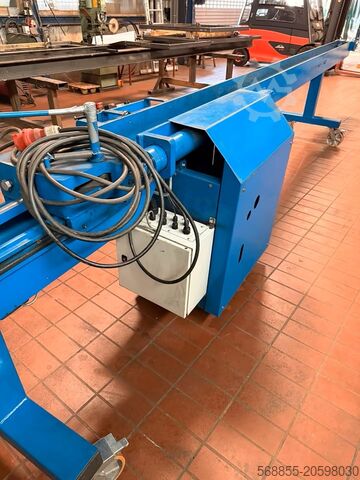 Raddrizzatrice idraulica per barre d’acciaio Burckhardt Metall- und Glasbau GmbH Stretchmaster 6000