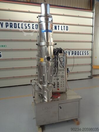 Niro MP1 -ruostumattomasta teräksestä valmistettu fluidisängynkuivain NIRO MP1