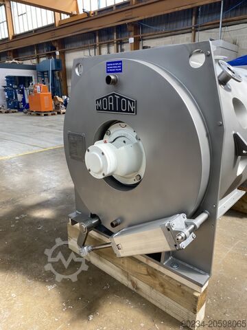 600 Litre Morton Model FKM600 Stainless Steel Jacketed Ploughshare Type Mixer MORTON FKM600