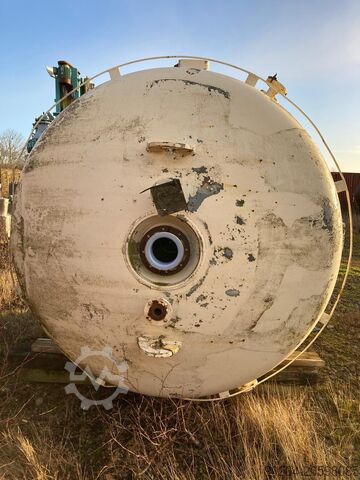 5,000 Litre Pfaudler Model BE5000 Vertical Glass Lined Reactor Pfaudler BE5000