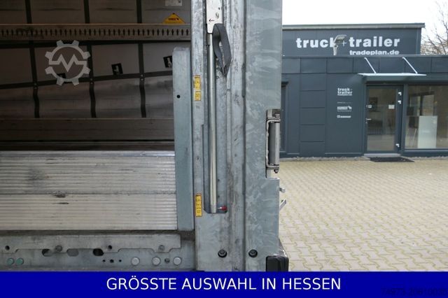 Auflieger mit Pritsche & Plane SCHMITZ CARGOBULL EcoFlex Liftachse Palettenkasten ¤239.-mtl