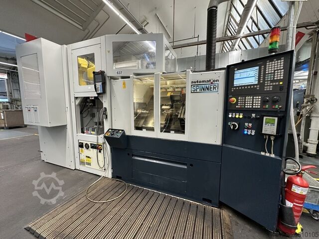 Torno CNC Spinner PD 32S + Fanuc Robot