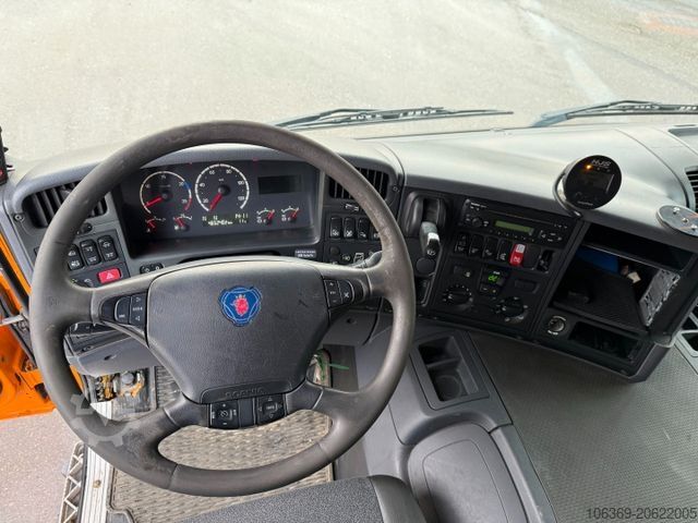 شاحنة صهريج فراغية SCANIA P380 8x2*6 Hvidtved Larsen Flexline 414