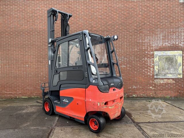 Carrello elevatore elettrico a 4 ruote Linde E30HL-01/600