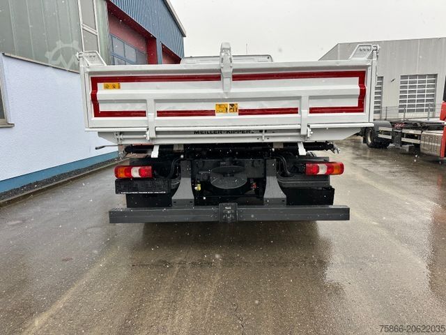 Üç taraflı damperli kamyon MERCEDES-BENZ 1223 K Atego3 Meiller 3 Seiten 2xAHK 3 Sitzer