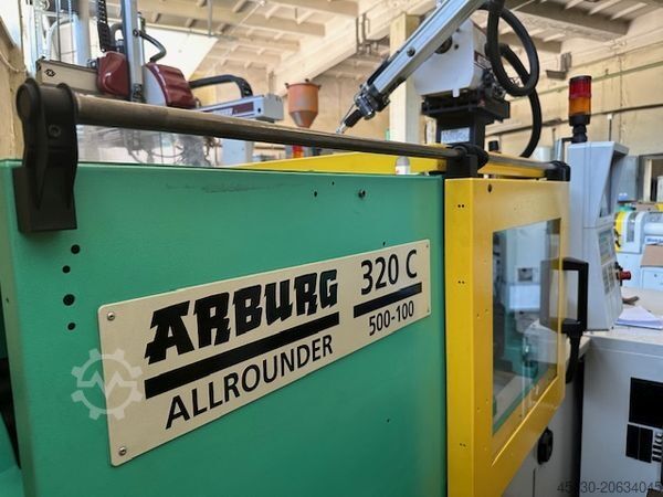 Sprøytestøping maskin Arburg Arburg 320C 500-100