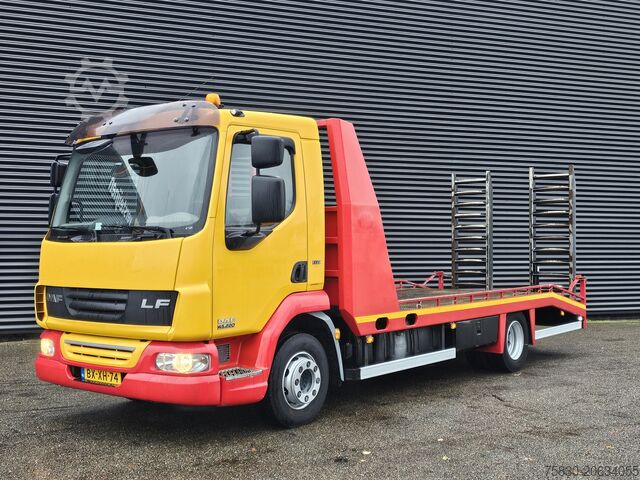 回収車 DAF LF 45.220 / MACHINE TRANSPORT / OPRIJ WAGEN