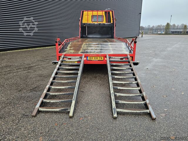 回収車 DAF LF 45.220 / MACHINE TRANSPORT / OPRIJ WAGEN