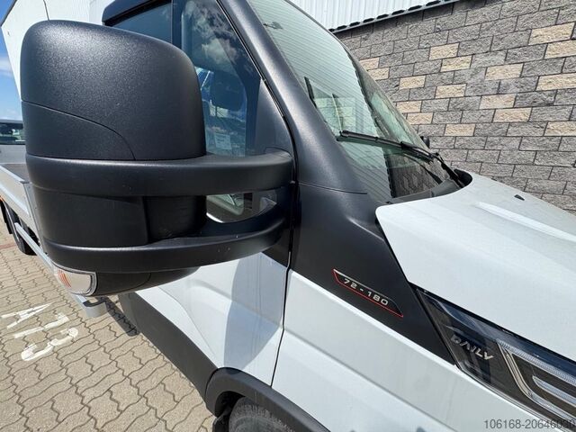 Truk derek bergerak Iveco Daily 70C18 Kran Hyva Pritsche 5 m
