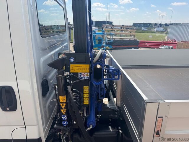 Truk derek bergerak Iveco Daily 70C18 Kran Hyva Pritsche 5 m