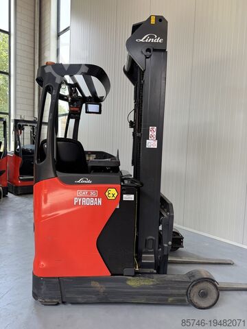R 14 - * Atex Pyroban EX 3G / Zona 2 * Triplex FFL !! BATERIA NOVA !! LINDE R 14 -  *  Atex Pyroban EX 3G / Zone 2 * Triplex FFL  !! NEW battery !!