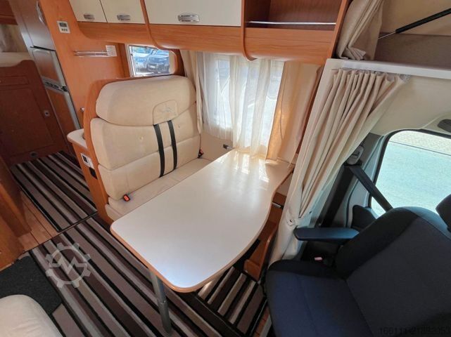 Τροχόσπιτο με προεξοχή (alcove) RIMOR Family 106 - Festbett - Automatik -