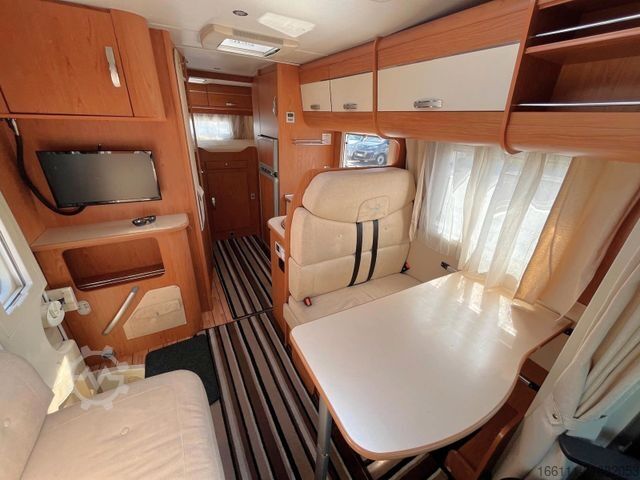 Τροχόσπιτο με προεξοχή (alcove) RIMOR Family 106 - Festbett - Automatik -