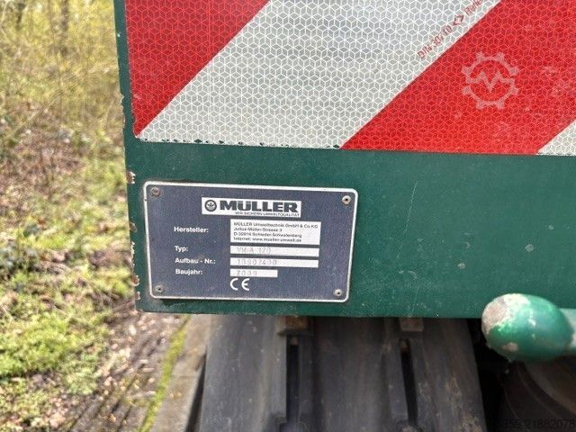 Напівпричіп-цистерна SPIER AGL290 Tank Öle Fette Entsorgung