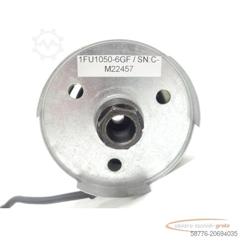 Siemens 1FU1050-6GF Tacho 13,3 mVmin SN:C-M22457