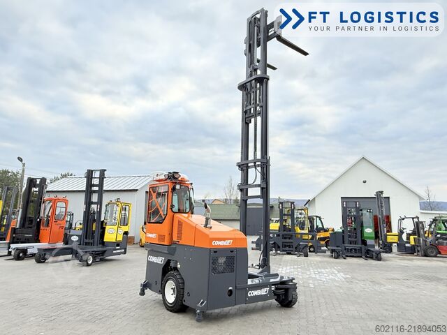 Carretilla retráctil de 4 vías Combilift C4000 DIESEL TRIPLEX 6800 FREE-LIFT AIRC